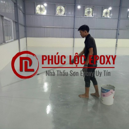 Thi công sơn nền sơn sàn epoxy tại Bắc Ninh 【9901】